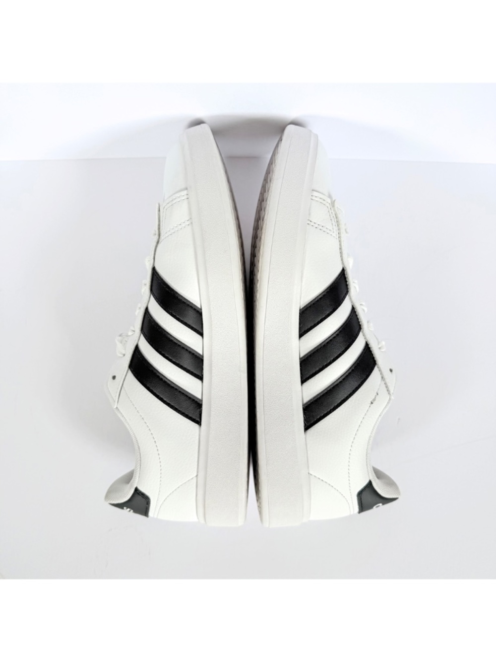 Adidas Women's Grand Court 2.0 Sneakers - Cloud White/Core Black Sz 8.5 - Picture 6 of 10